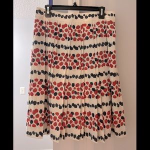 J. Crew Berry Skirt